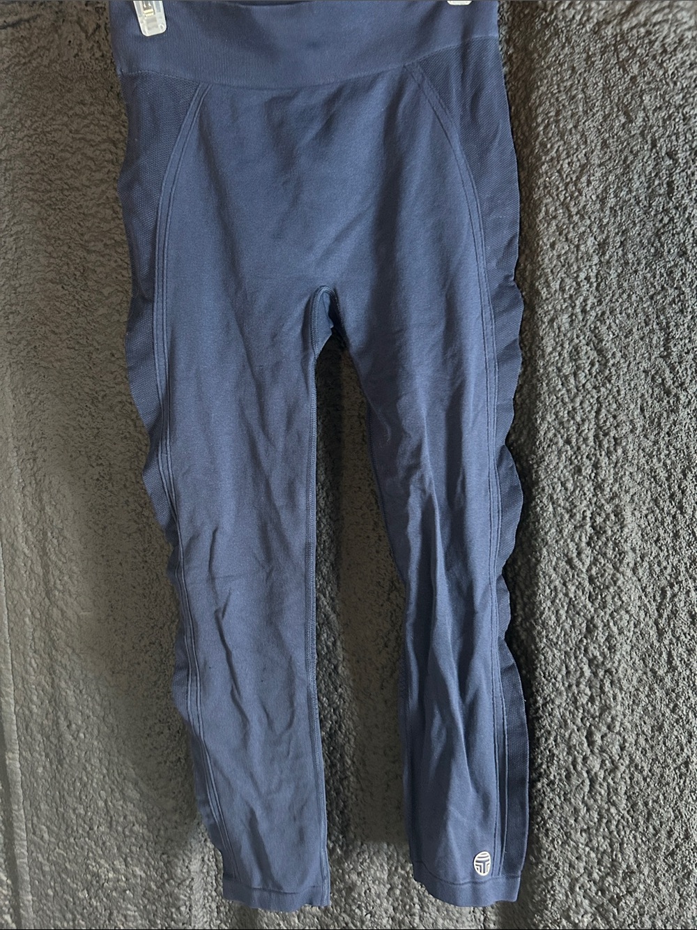 Tory Sport Navy Blue Leggings